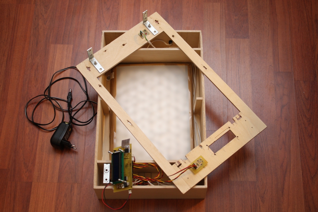 pillow fort bulge UV led pcb exposure box | Just Add Electrons